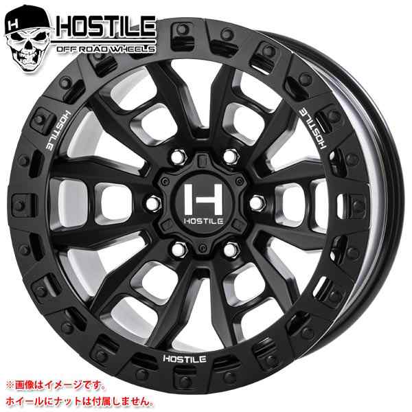 HOSTILE H130 クランドン 9.0-17 ホイール1本 H130 CRANDON