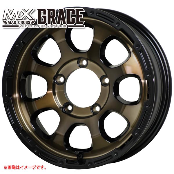 マッドクロスグレイス 5.5-16 ホイール1本 MAD CROSS GRACE ジムニーの通販は 13,510円