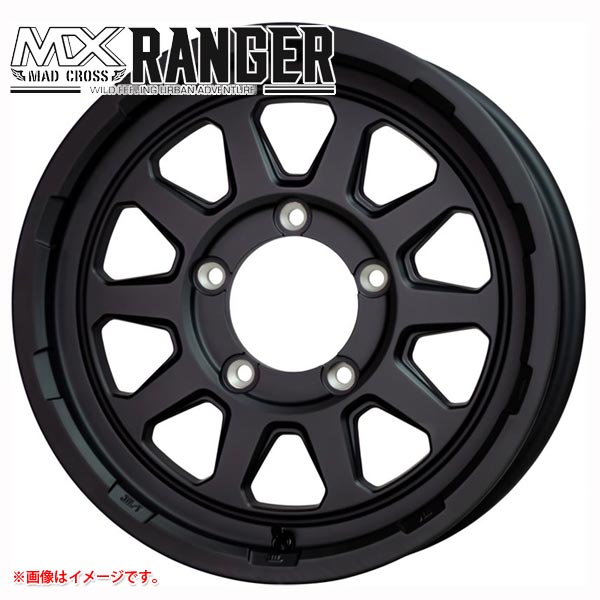 マッドクロスレンジャー 5.5-16 ホイール1本 MAD CROSS RANGER ジムニー用の通販は 12,773円