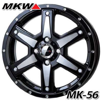 MKW MK-56 4.5-15 ホイール1本 MK-56の通販は 13,644円