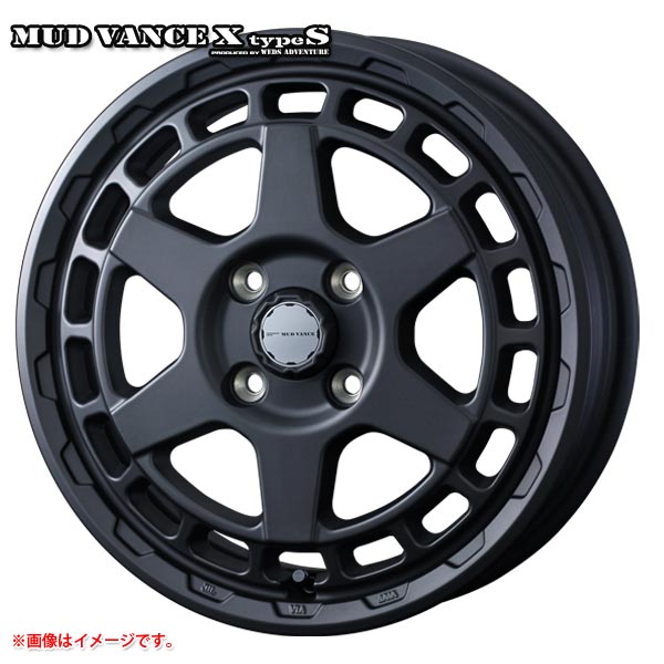マッドヴァンスX タイプS 4.0-12 ホイール1本 MUD VANCE X TYPE S