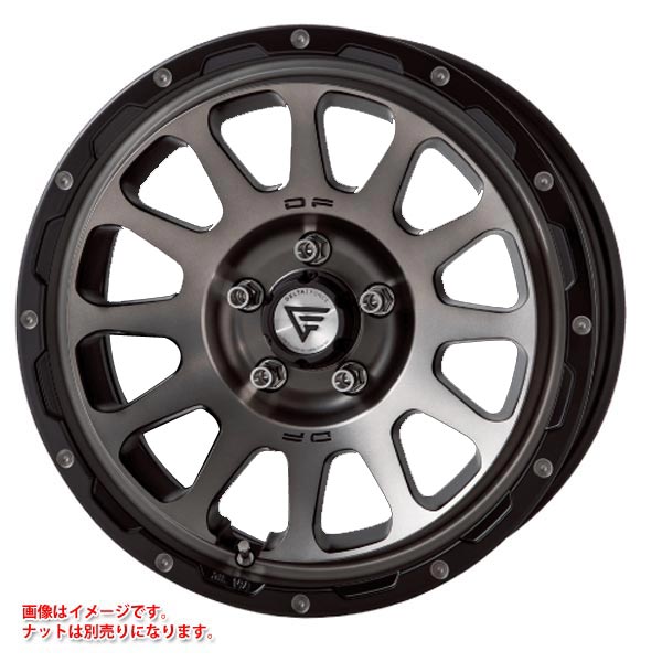 デルタフォース オーバル 8.0-17 ホイール1本 DELTA FORCE OVAL