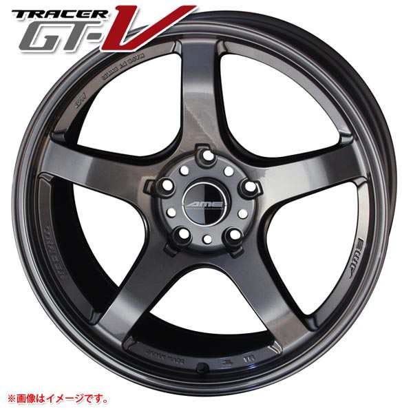 AME トレーサーGT-V 8.5-18 ホイール1本 TRACER GT-V まとめ買いお得