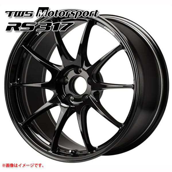 安心発送 TWS モータースポーツ RS317 9.0-17 ホイール1本 Motorsport