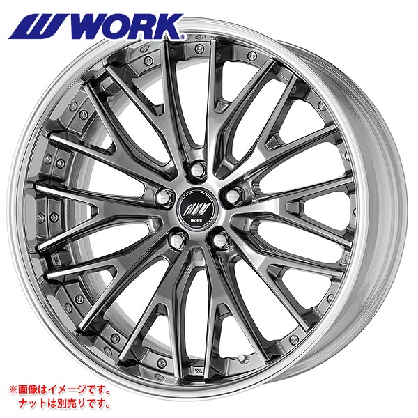 ワーク バックレーベル ジースト BSTX 8.5-20 ホイール1本 BACK LABEL ZEAST BSTX