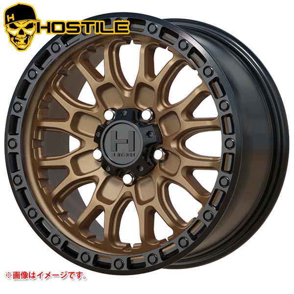 ホスタイル H135 リッジクレスト 8.0-17 ホイール1本 輸入車用 H135 RIDGE CREST ラングラー用