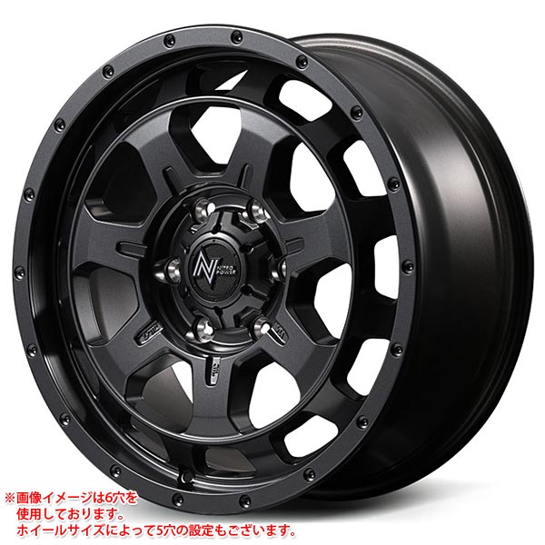 ナイトロパワー M7 ファランクス 6.5-16 ホイール1本 NITRO POWER M7 PHALANX ハイエース用