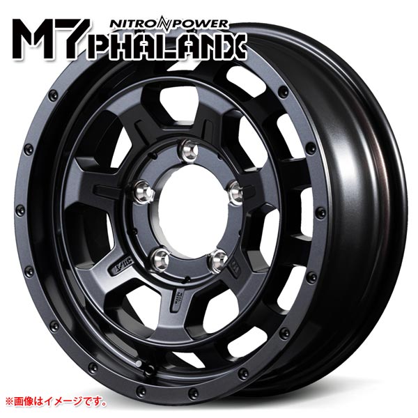 ナイトロパワー M7 ファランクス 5.5-16 ホイール1本 NITRO POWER M7 PHALANX ジムニー用