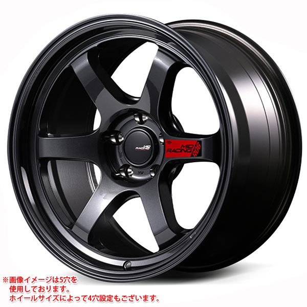 MID レーシング R06 7.0-16 ホイール1本 MID RACING R06