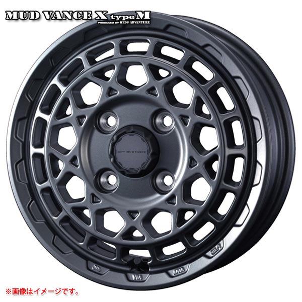 マッドヴァンスX タイプM 4.5-15 ホイール1本 MUD VANCE X TYPE M