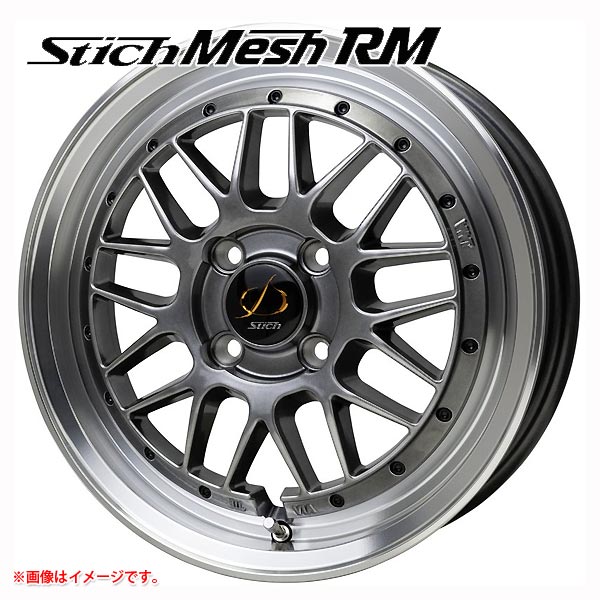 シュティッヒ メッシュ RM 6.5-15 ホイール1本 Stich Mesh RMの通販は 13,728円