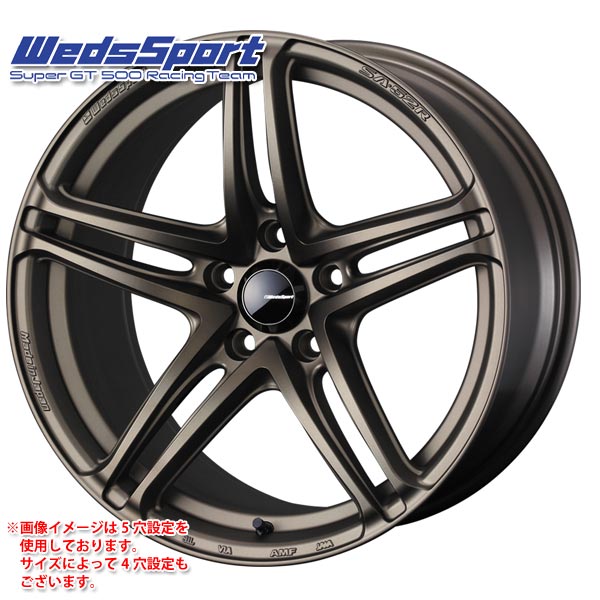ウェッズスポーツ SA-52R 9.5-18 ホイール1本 WedsSport SA-52R 【公式