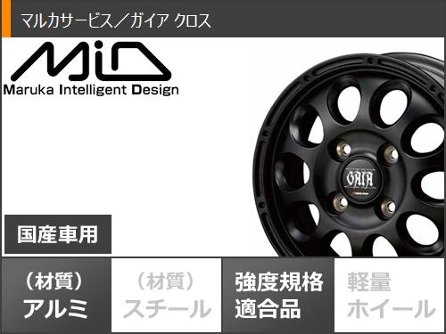 スズキ エブリイバン DA17V用 サマータイヤ マッドスター ラジアル M/T 145/80R12 80/78N LT ホワイトレター (145R12 6PR相当) ガイア クロス 3.5-12 タイヤホイール4本セット_2