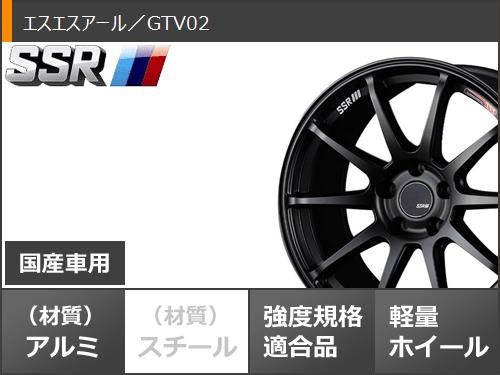 サマータイヤ 245/40R18 93W フェデラル SS595 SSR GTV02 8.5-18 タイヤホイール4本セット｜au PAY マーケット