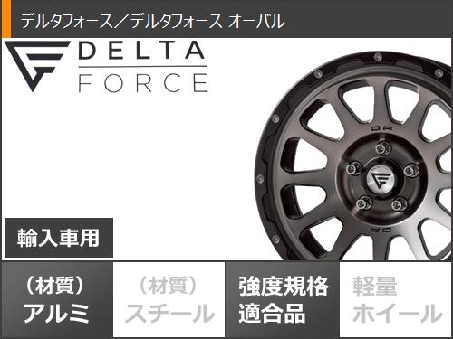 ジープ ラングラー JK/JL系用 サマータイヤ BFグッドリッチ オールテレーンT/A KO2 33x12.50R17LT 120S ブラックレター デルタフォース オーバル タイヤホイール4本セット_2
