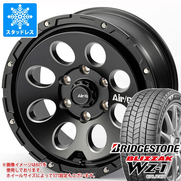 スタッドレスタイヤ ブリヂストン ブリザック WZ-1 215/70R16 100Q ＆ エアージー マッシヴ 7.0-16 タイヤホイール4本セット215/70-16 BRIDGESTONE BLIZZAK WZ-1 125,500円