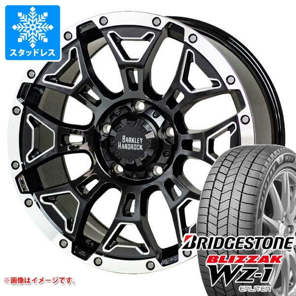 レクサス LX570用 スタッドレス ブリヂストン ブリザック WZ-1 285/50R20 116Q XL バークレイハードロック エルバート タイヤホイール4本セット