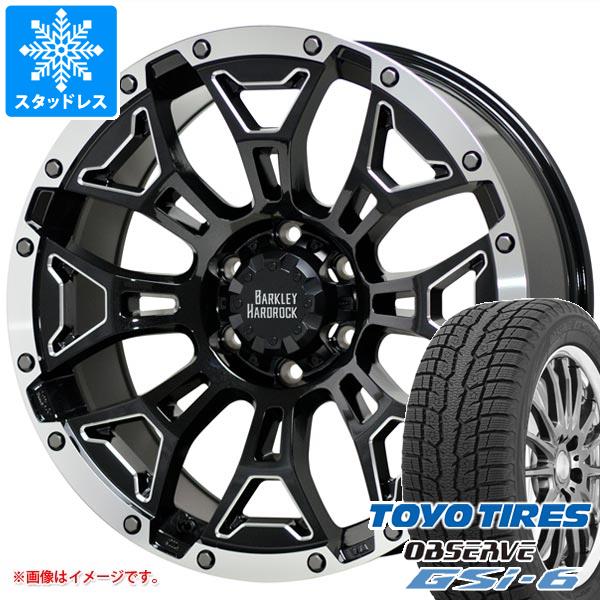 トヨタ ハイラックス 120系用 スタッドレス トーヨー オブザーブ GSi-6 265/70R17 115Q バークレイハードロック エルバート タイヤホイール4本セット