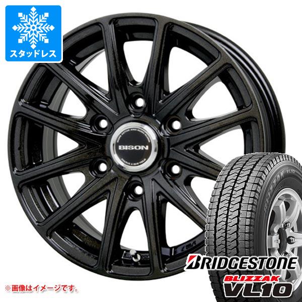 NV350キャラバン E26用 スタッドレス ブリヂストン ブリザック VL10 195/80R15 107/105N バイソン BN-01 タイヤホイール4本セットの通販は