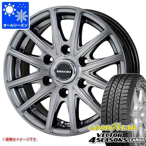 ハイエース 200系用 オールシーズンタイヤ グッドイヤー ベクター 4シーズンズ カーゴ 195/80R15 107/105N バイソン BN-01  6.0-15 タイヤの通販はau PAY マーケット - タイヤ1番