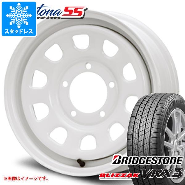 ジムニー JB64W用 スタッドレス ブリヂストン ブリザック VRX3 215/70R16 100Q MLJ デイトナ SS タイヤホイール4本セット