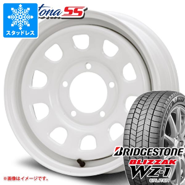 5本セット スズキ ジムニー用 スタッドレス ブリヂストン ブリザック WZ-1 175/80R16 91Q 2025年10月発売サイズ MLJ デイトナ SS タイヤホイール5本セット