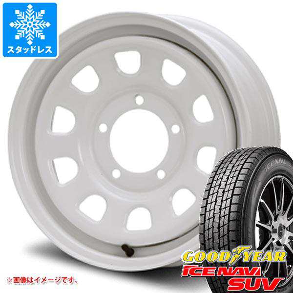 5本セット ジムニー用 スタッドレス グッドイヤー アイスナビ SUV 175/80R16 91Q MLJ デイトナ SS タイヤホイール5本セットの通販は