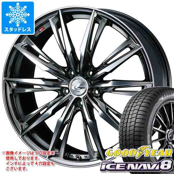 プリウス 60系用 スタッドレス グッドイヤー アイスナビ8 195/60R17