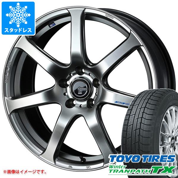 スタッドレスタイヤ トーヨー ウィンタートランパス TX 215/55R18 95Q ＆ レオニス ナヴィア 07 7.0-18 タイヤホイール4本セット215/55-18 TOYO Winter TRANPATH TX 116,200円