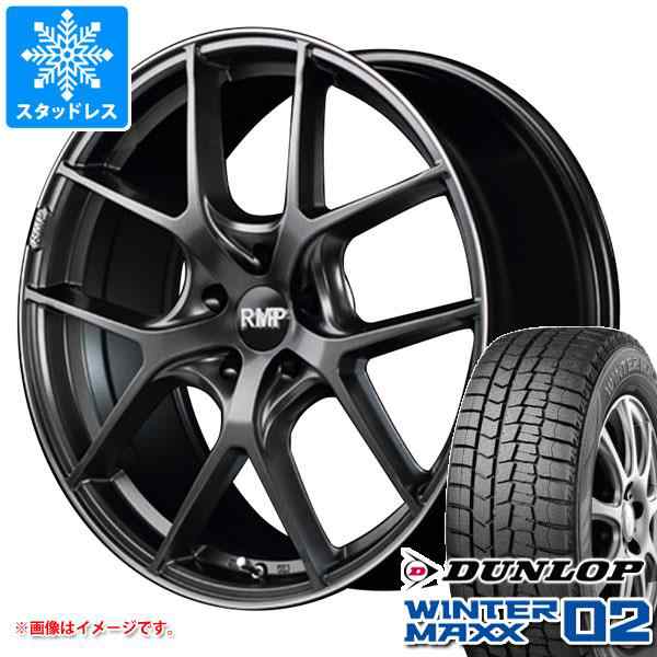 スタッドレスタイヤ ダンロップ ウインターマックス02 WM02 245/45R18 ...