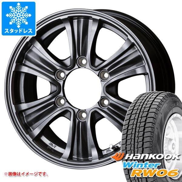 NV350キャラバン E26用 スタッドレス ハンコック ウィンター RW06 195/80R15 107/105L バザルト エックスタイプ2 タイヤホイール4本セット