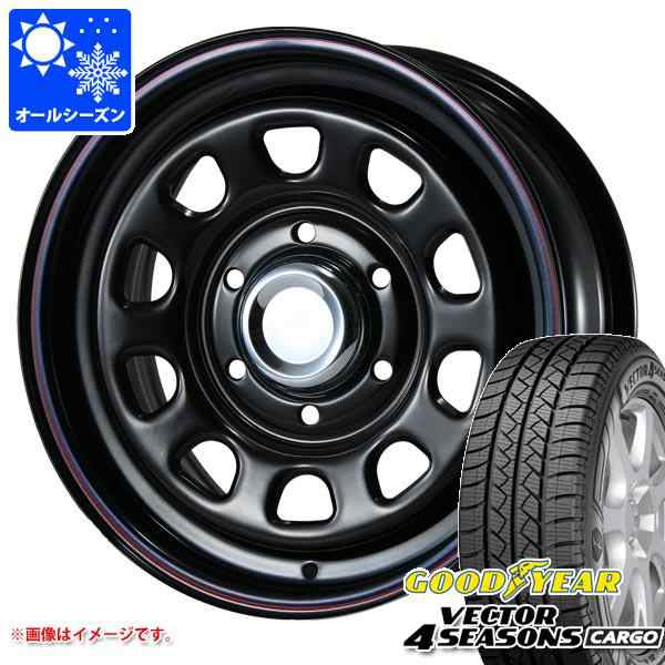 NV350キャラバン E26用 オールシーズンタイヤ グッドイヤー ベクター 4シーズンズ カーゴ 195/80R15 107/105N MLJ  デイトナ SS 6.0-15 タイヤホイール4本セットの通販はau PAY マーケット - タイヤ1番 | au PAY マーケット－通販サイト