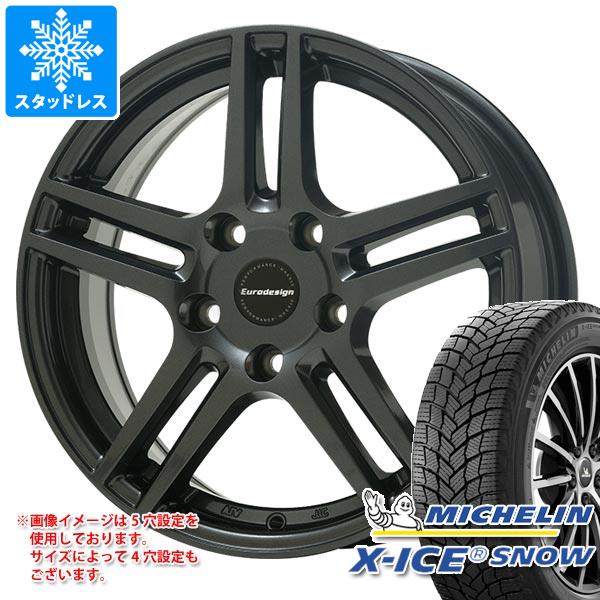 【美品】ワーゲン　スタッドレスホイールセット ミシュラン225/45R17 VW ゴルフ6用 スタッドレス ミシュラン エックスアイススノー