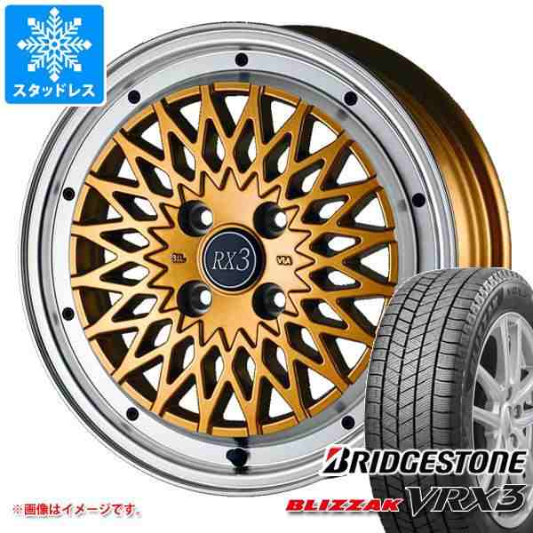 タフト LA900系用 スタッドレス ブリヂストン ブリザック VRX3 165/65R15 81Q ドゥオール フェニーチェ RX3  タイヤホイール4本セット｜au PAY マーケット