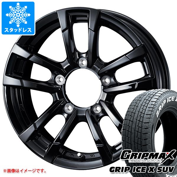 スズキ ジムニーシエラ(74系)用 195/80R15 96Q ダンロップ ウィンターマックス SJ8+ ナイトロパワーH12 ショットガンスタッドレスタイヤホイール 4本セット スズキ ジムニーシエラ(74系)用 2024年製 195⁄80R15 107⁄105L ヨコハマ