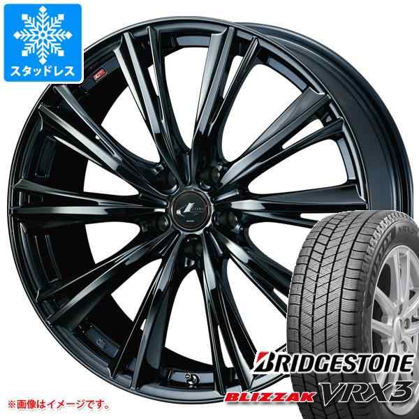 スタッドレスタイヤ ブリヂストン ブリザック VRX3 195/45R17 81Q ＆ レオニス WX 7.0-17 タイヤホイール4本セット195/45-17 BRIDGESTONEの通販は