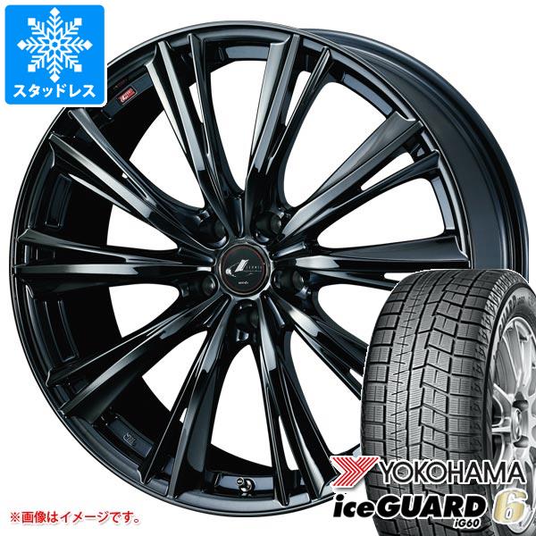 スタッドレスタイヤ ヨコハマ アイスガードシックス iG60 225/60R17 99Q ＆ レオニス WX 7.0-17 タイヤホイール4本セット225/60-17 YOKOHAMA iceGUARD 6 iG60の通販は 109,285円