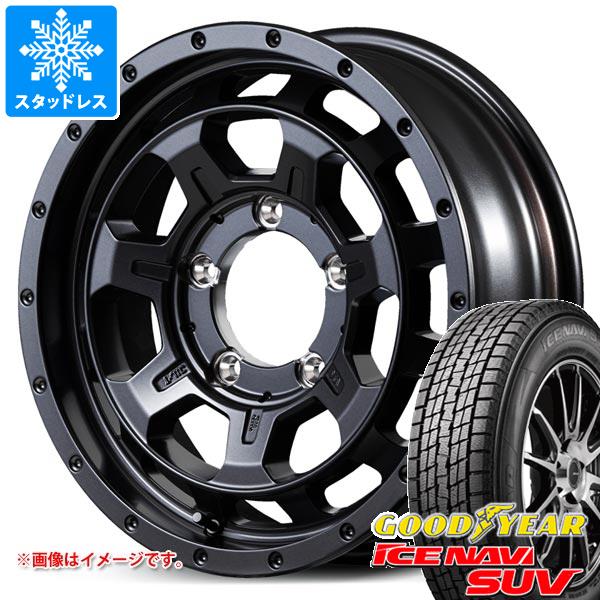 スズキ ジムニー JB64W用 スタッドレス グッドイヤー アイスナビ SUV 215/70R16 100Q ナイトロパワー M7 ファランクス タイヤホイール4本セット