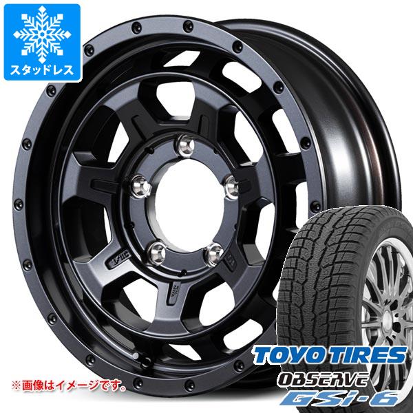 スズキ ジムニー JB64W用 スタッドレス トーヨー オブザーブ GSi-6 215/70R16 100Q ナイトロパワー M7 ファランクス タイヤホイール4本セット