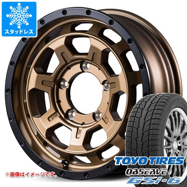 スズキ ジムニー JB64W用 スタッドレス トーヨー オブザーブ GSi-6 215/70R16 100Q ナイトロパワー M7 ファランクス タイヤホイール4本セット