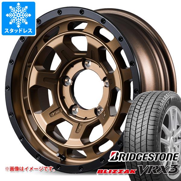 スズキ ジムニーノマド JC74W用 スタッドレス ブリヂストン ブリザック VRX3 215/70R16 100Q ナイトロパワー M7 ファランクス タイヤホイール4本セット