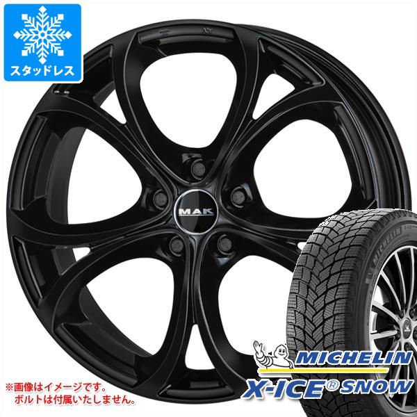 アルファロメオ ステルヴィオ用 スタッドレス ミシュラン エックスアイススノー SUV 235/55R19 105H XL MAK ラリオ タイヤホイール4本セット