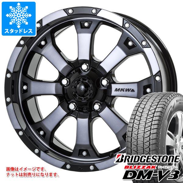 5本セット ジープ ラングラー JK/JL系用 スタッドレス ブリヂストン ブリザック DM-V3 265/70R17 115Q MKW MK-46 タイヤホイール5本セット 162,500円