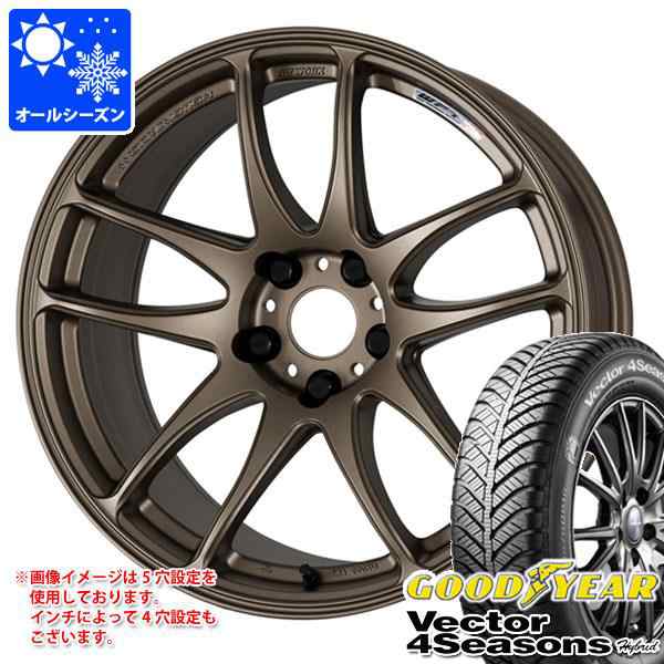 オールシーズン 165/60R15 77H グッドイヤー ベクター 4シーズンズ ハイブリッド ワーク エモーション CR極 5.0-15 タイヤ ホイール4本セの通販はau PAY マーケット タイヤ1番 au PAY マーケット－通販サイト