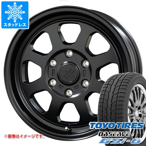 トヨタ ハイエース 200系用 スタッドレス トーヨー オブザーブ GSi-6 215/70R16 100Q コスミック クロスブラッド XB02 タイヤホイール4本セット 86,900円