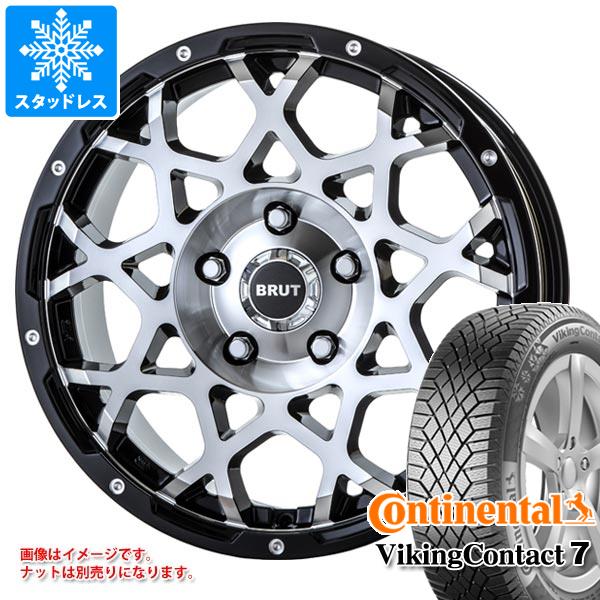 ジープ レネゲード BU/BV系用 スタッドレス コンチネンタル バイキングコンタクト7 215/70R16 100T ブルート BR-55 タイヤホイール4本セの通販は