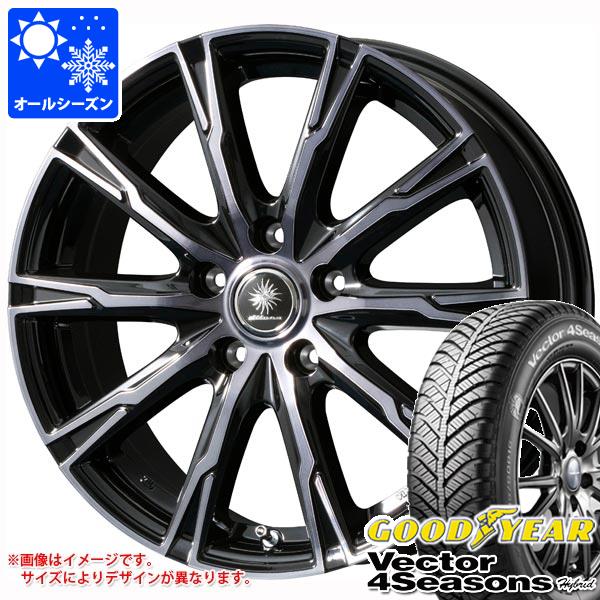 オールシーズン 185/65R14 86H グッドイヤー ベクター 4シーズンズ ハイブリッド ディルーチェ DX10 5.5-14 タイヤホイール4本セット 52,980円