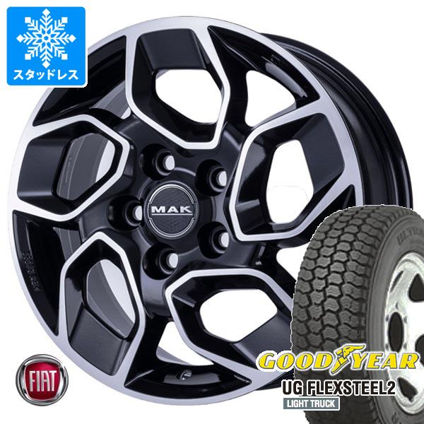 フィアット デュカト L2H2/L3H2/L3H3用 スタッドレス グッドイヤー UG フレックススチール2 225/75R16 118/116L MAK エクスプレス タイヤホイール4本セットの通販は