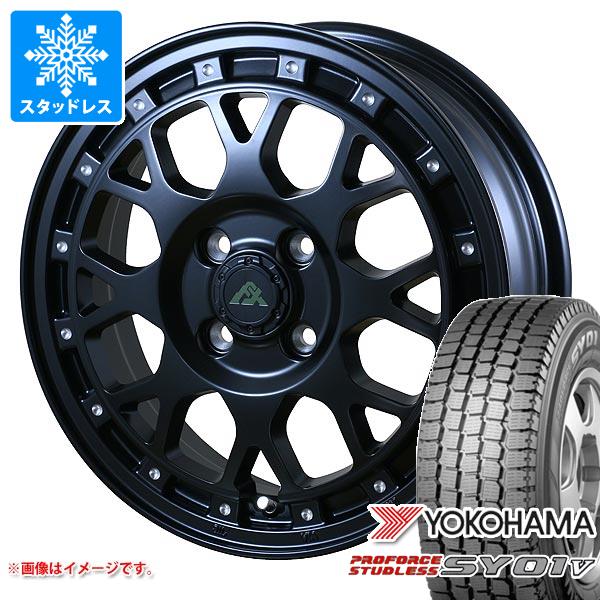 スタッドレスタイヤ ヨコハマ プロフォース スタッドレス SY01V 145/80R12 80/78N ＆ ドゥオール フェニーチェ クロス XC8 4.0-12 タイヤホイール4本セット145/80-12 YOKOHAMA PROFORCE STUDLESS SY01V