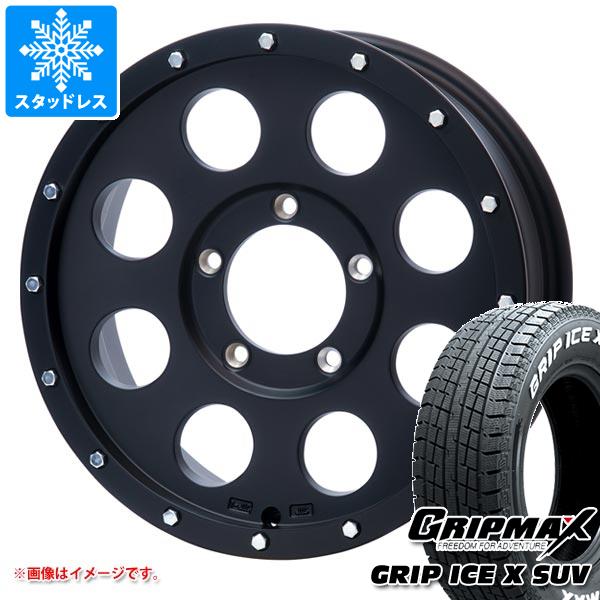 5本セット ジムニー用 スタッドレス グリップマックス グリップアイスエックス SUV 185/85R16 105/103N ホワイトレター ソリッドレーシング アイメタル X2 タイヤホイール5本セットの通販は 105,188円